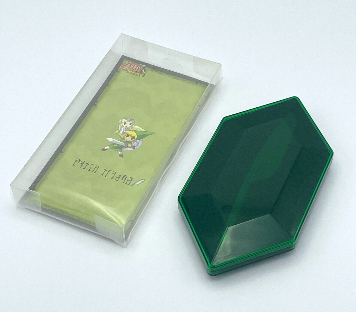 Nintendo DS The Legend of Zelda Spirit Tracks Feather Touch Pen in Rupee Case