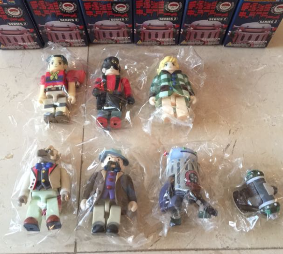 Medicom Toy Kubrick 100% Tezuka Production Series 2 Metropolis 6 Action Figure Set