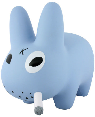 Kidrobot Frank Kozik Smorkin Labbit Blue GID ver 10" Vinyl Figure
