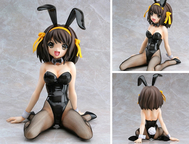 Freeing 1/4 The Melancholy of Haruhi Suzumiya Haruhi Suzumiya Bunny Girl ver PVC Figure