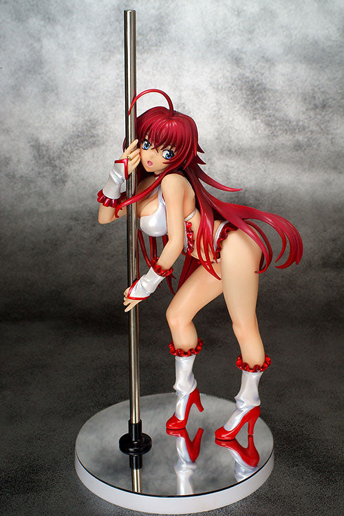 Kaitendoh 1/7 High School DxD Rias Gremory Pole Dance White ver Pvc Figure