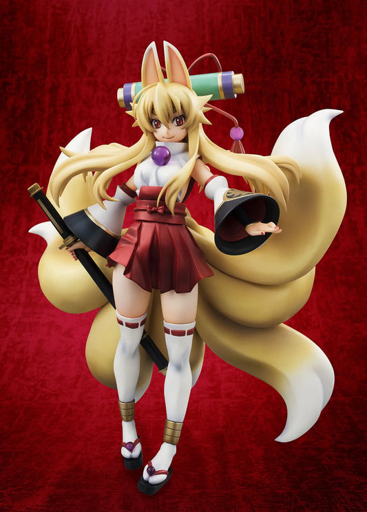Megahouse 1/8 Excellent Model Shinrabansho Chocolate Hakumen Kongo Kyubi Izuna Pvc Figure