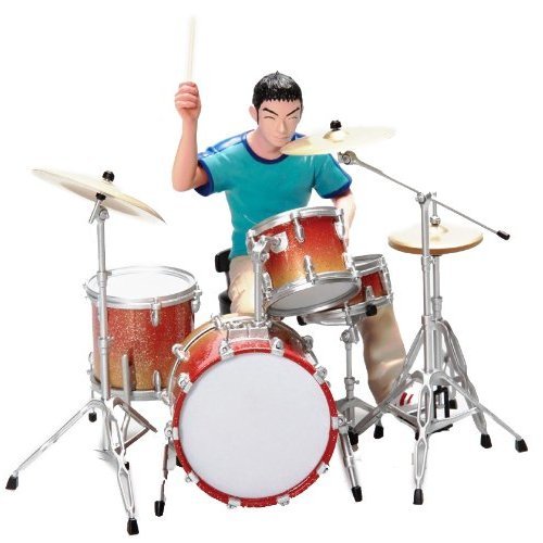 Kodansha 1/12 Beck Drum Collection Saku & Drum Special Trading Figure