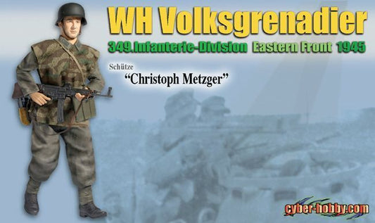 Dragon 12" 1/6 Cyber Hobby WWII WH Volksgrenadier 349 Infanterie Division Eastern Front 1945 Schutze Christoph Metzger Action Figure