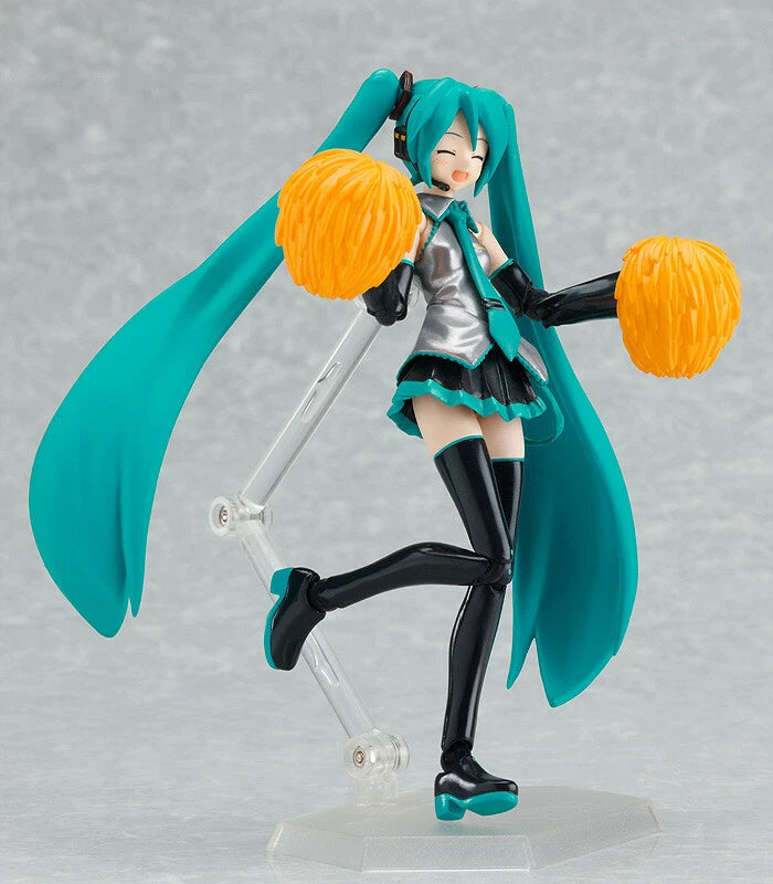 Max Factory Figma 114 Vocaloid Miku Hatsune Cheerful ver Action Figure