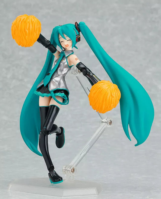 Max Factory Figma 114 Vocaloid Miku Hatsune Cheerful ver Action Figure