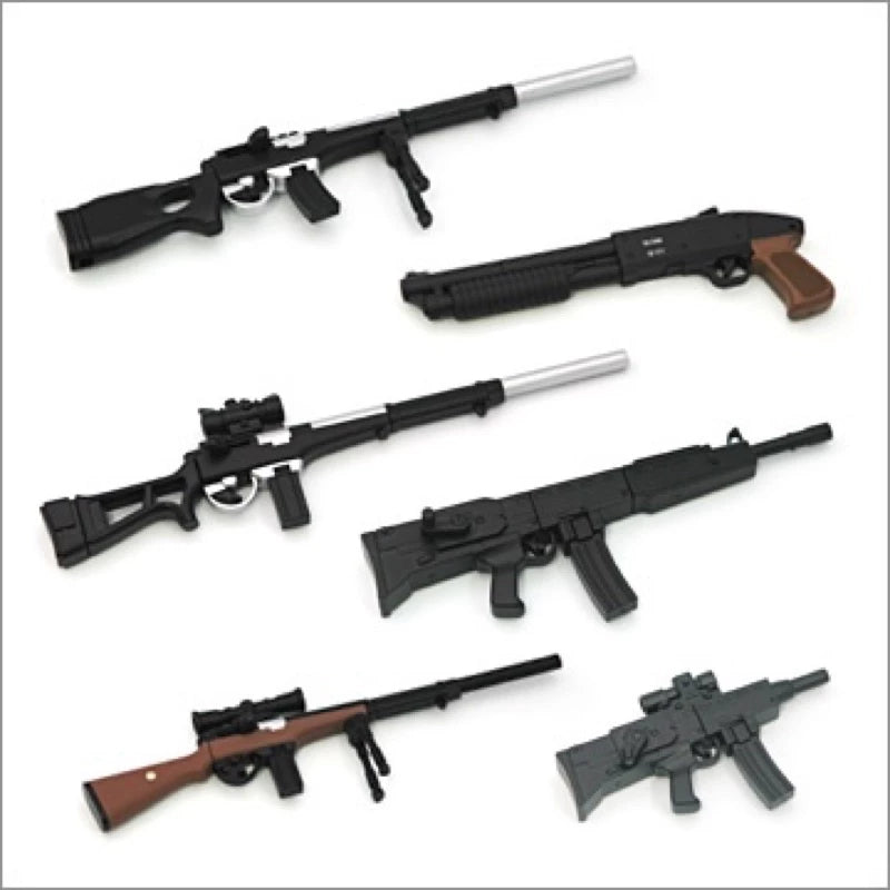 Yujin The Gun Gashapon Part 8 6 Collection Figure Set