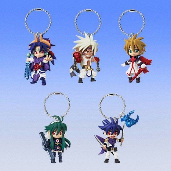 Bandai Shinrabansho Chocolate Gashapon 5 Mascot Strap Collection Figure Set
