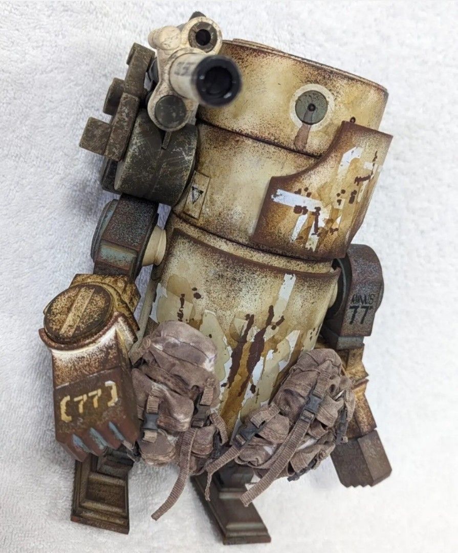 ThreeA 3A Toys 1/12 Ashley Wood WWRp World War Robot Large Martin Mr Frosty ver 9" Vinyl Figure