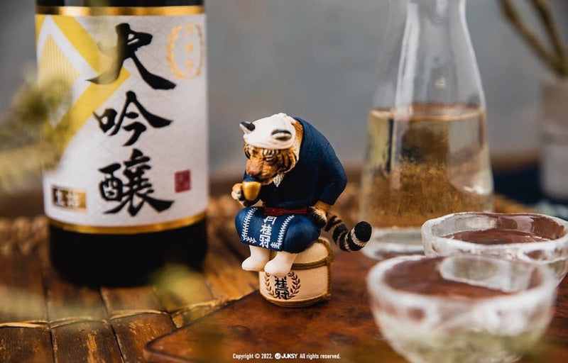 Gekkeikan x Asakuma Toshio Limited Animal Life Tiger Year ver Trading Figure