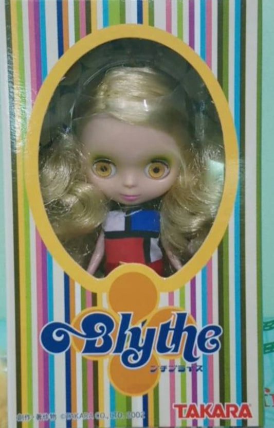 Takara Petite Blythe PBL 04 Mondrian Action Doll Figure