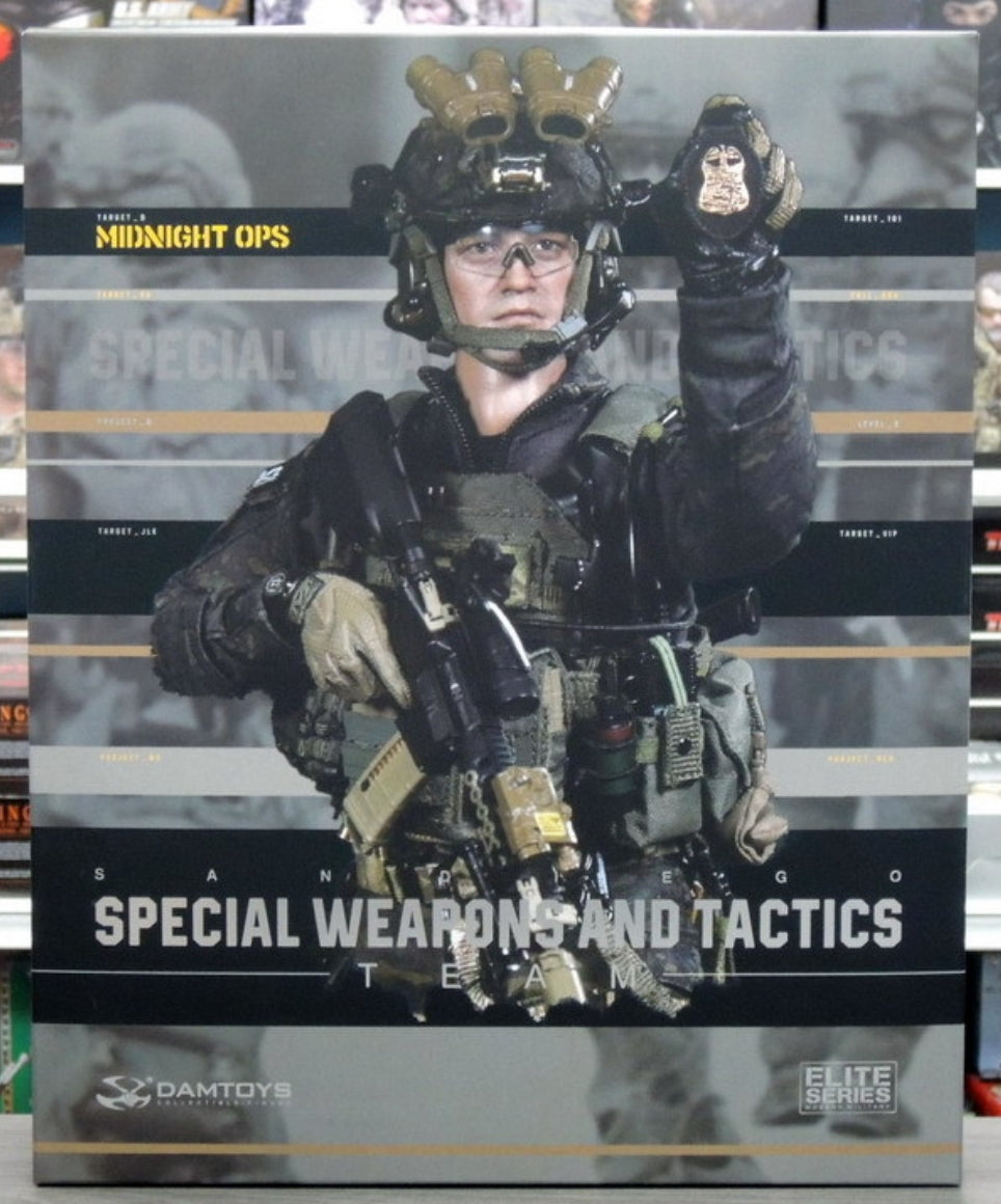 DAMTOYS 78044B スワット サンディエゴ ミッドナイトOPS 1/6 Damtoys 1/6 Dam78044b Fbi Swat Team Agent - San Diego