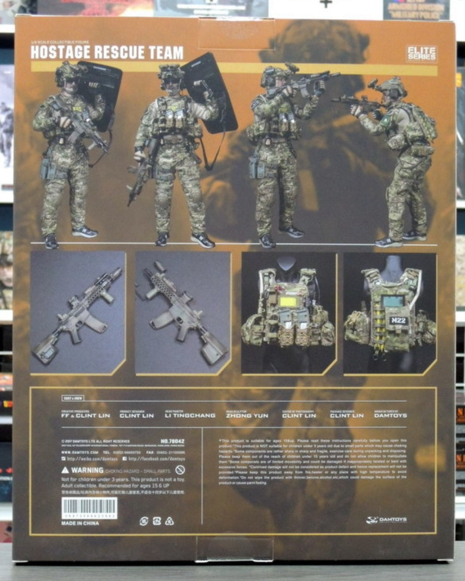 DamToys 1/6 12" Elite Series 78042 Hostage Rescue Team Action Figure