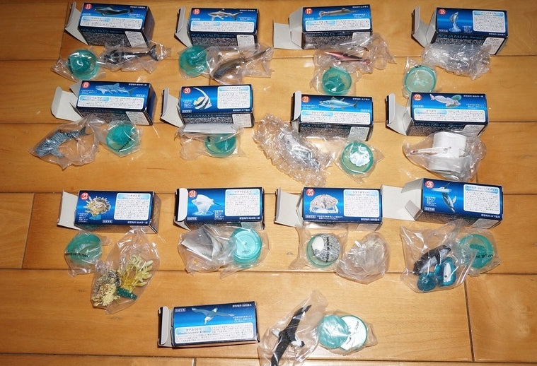 Kaiyodo Aquatales Part 2 12+1 Secret 13 Trading Figure Set