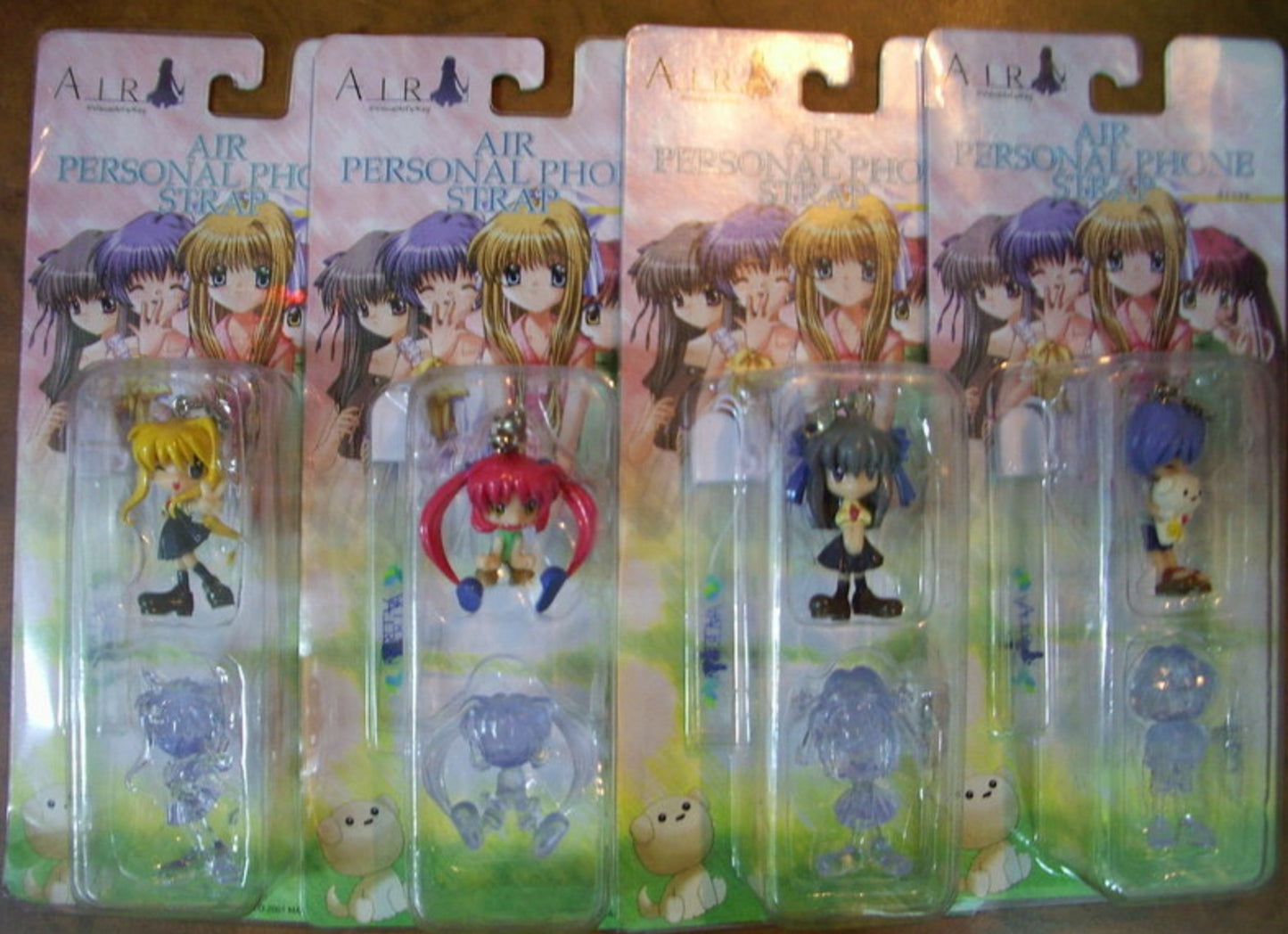 Air 4 Personal Phone Strap Trading Figure Set