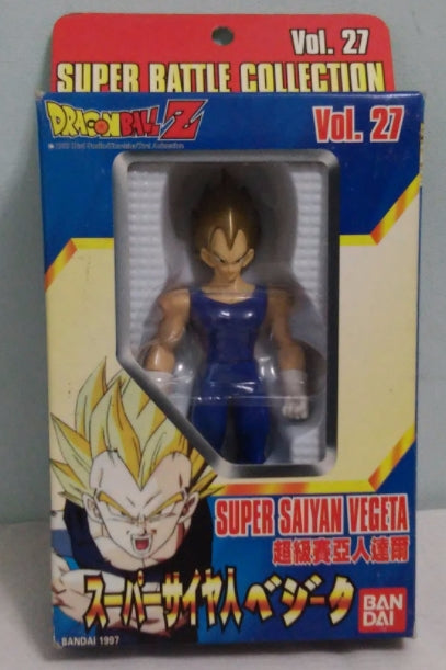 Bandai 1997 Dragon Ball Z Super Battle Collection Vol 27 Super Saiyan Vegeta Action Figure