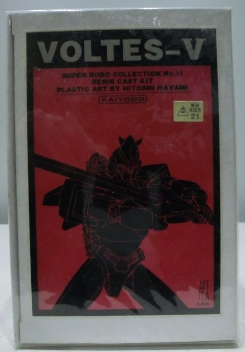 Kaiyodo Super Robo Collection No 11 Voltes V Resin Cold Cast Model Kit Figure