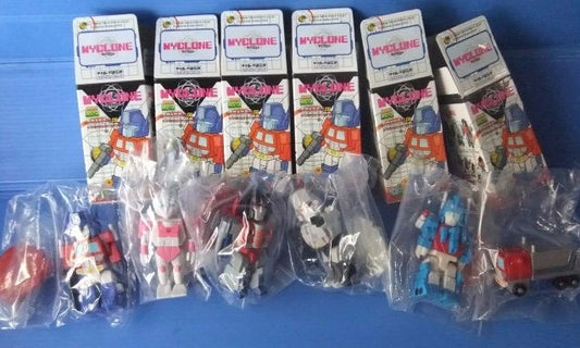 Takara Microman Micronauts Myclone AS-3 6 Mini Action Trading Figure Set