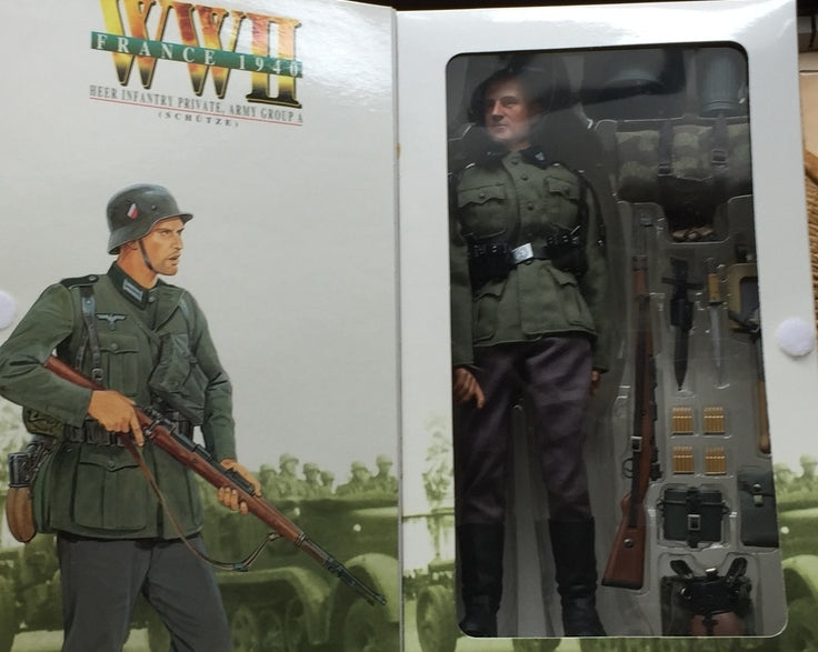 Dragon 1/6 12" New Generation WWII France 1940 Heer Infantry Private Army Group A Bruno Action Figure