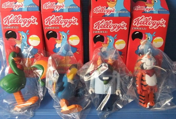 Medicom Toy Kubrick 100% Kellogg's Series 2 4 Action Figure Set