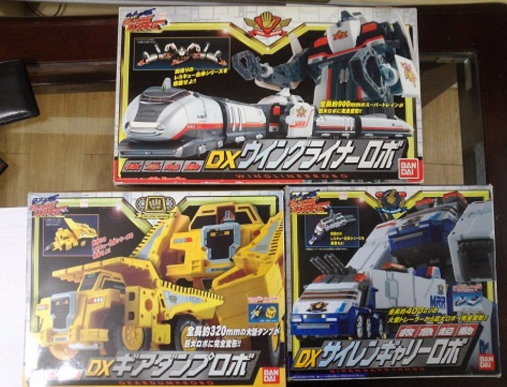 Bandai Machine Robo Mugenbine Machine Robo Rescue DX Red Bandai Machine Robo Mugenbine Machine Robo Rescue DX Red