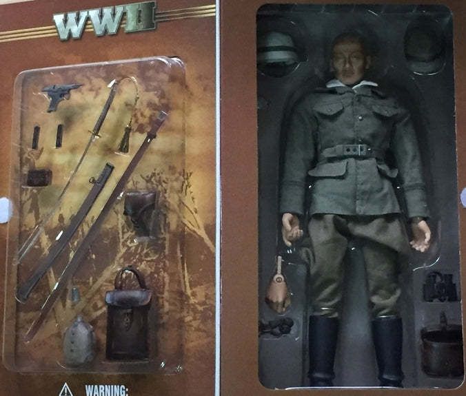 BBi 12" 1/6 Elite Force WWII Japanese Army Officer Saburo Nakagawa Action Figure