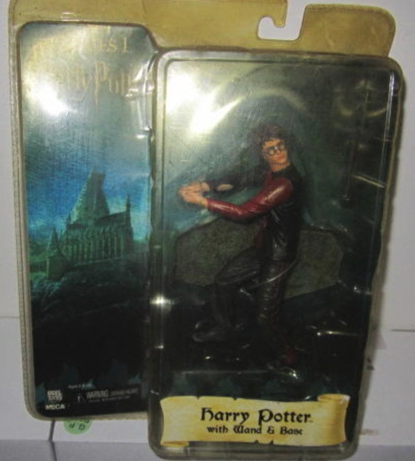 Neca Harry Potter Series 1 Harry Potter with Wand & Base Trading Figure