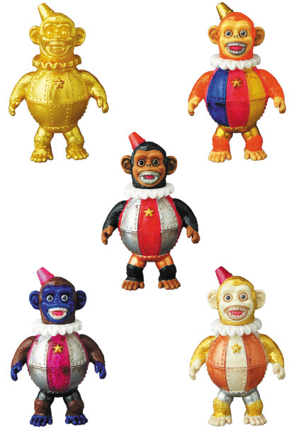 Medicom Toy VAG Vinyl Artist Gacha Gashapon Series 11 Kikkake Toy Tetsuzaru Iron Monkey No 2 5 2" Figure Set