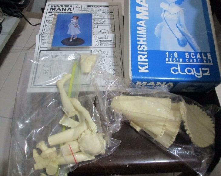Clayz 1/6 Neon Genesis Evangelion Kirishima Mana Resin Cold Cast Model Kit Figure
