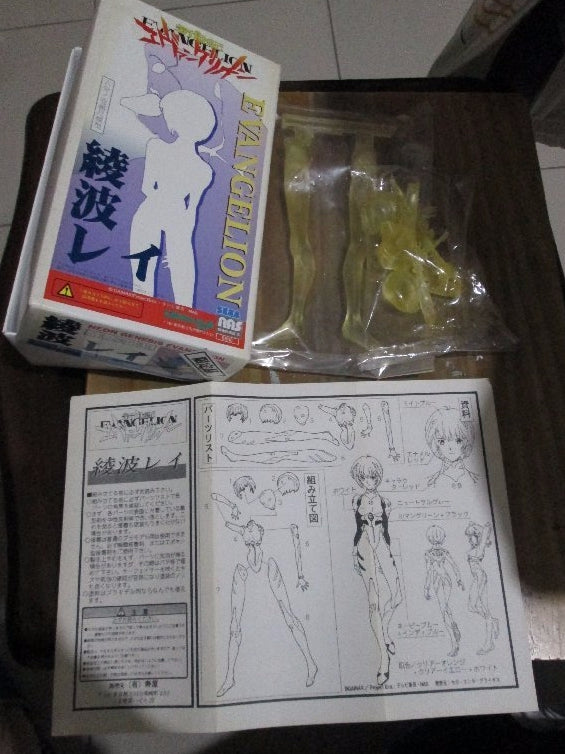 Sega 1/6 Neon Genesis Evangelion Rei Ayanami & Asuka Langley Soryu Cold Cast Model Kit Figure Set