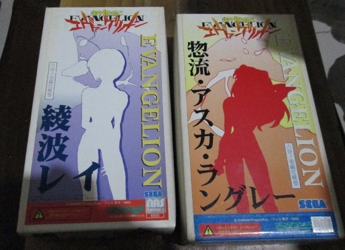 Sega 1/6 Neon Genesis Evangelion Rei Ayanami & Asuka Langley Soryu Cold Cast Model Kit Figure Set