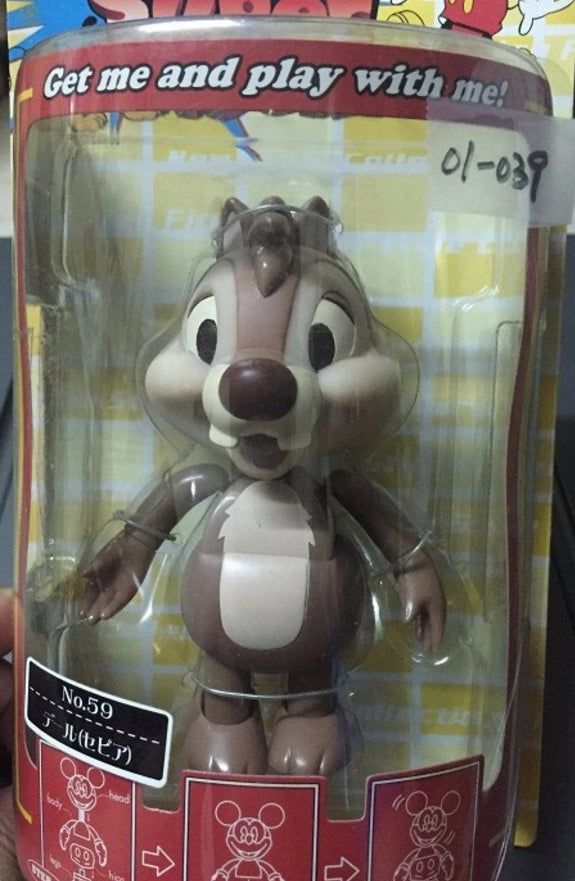Sega Disney Characters Super Rockin No 59 Chip 'n' Dale Dale Vintage Ver Bobble Head Figure