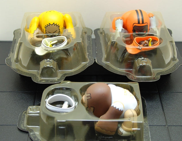 DaTeamBronx 2006 Tim Tsui Da Junior 5 3" Vinyl Figure Set Used