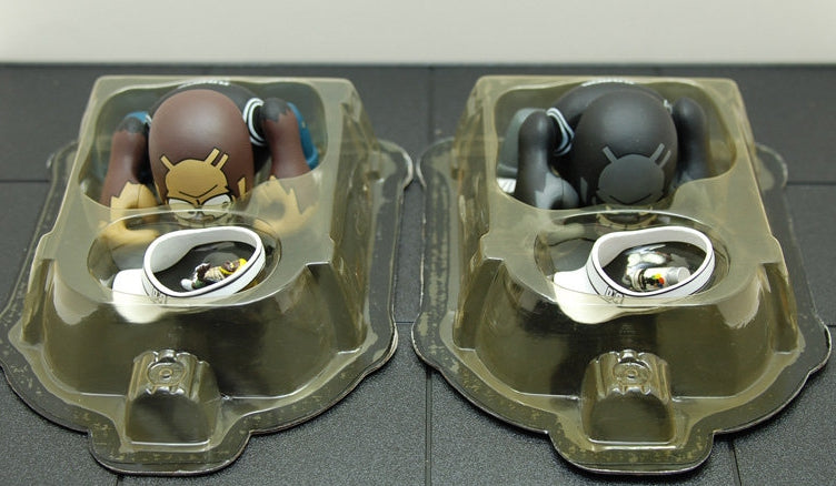 DaTeamBronx 2006 Tim Tsui Da Junior 5 3" Vinyl Figure Set Used