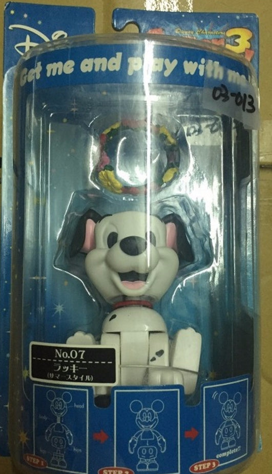 Sega Disney Characters Super Rockin 3 No 07 101 Dalmatians Lucky Bobble Head Figure