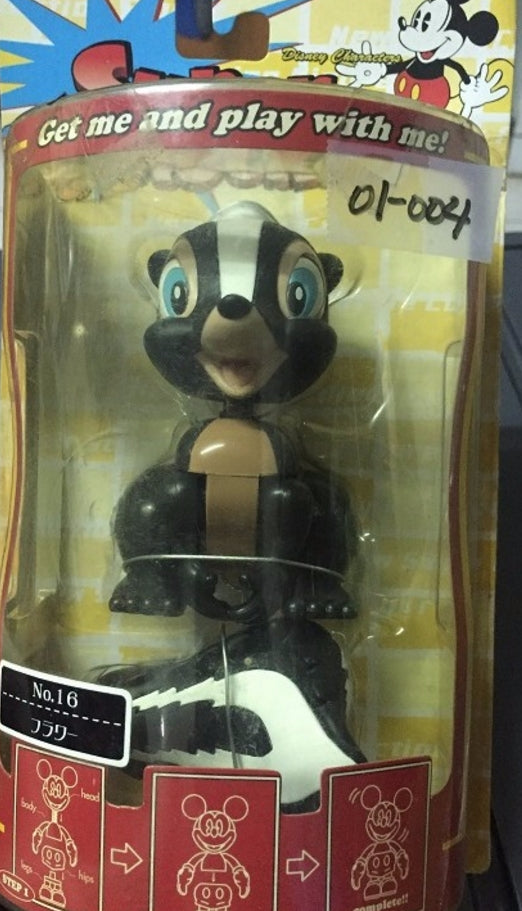 Sega Disney Characters Super Rockin No 16 Bambi Flower Bobble Head Figure