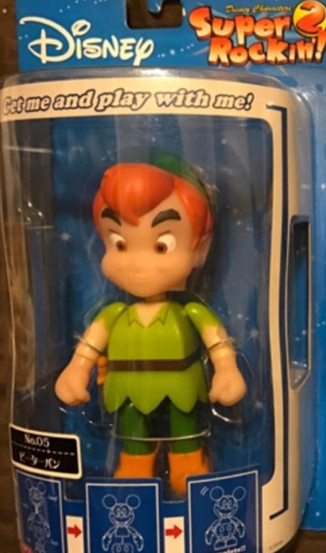 Sega Disney Characters Super Rockin 2 No 05 Peter Pan Bobble Head Figure
