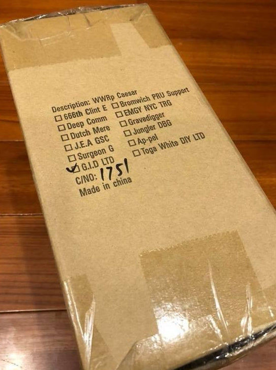 ThreeA 3A Toys 1/12 2012 Ashley Wood WWRp Caesar GID Ver Vinyl Figure