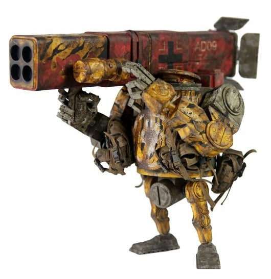 ThreeA 3A Toys 2012 Ashley Wood WWRp Heavy Bramble MK3 African Def Ver 7" Vinyl Figure
