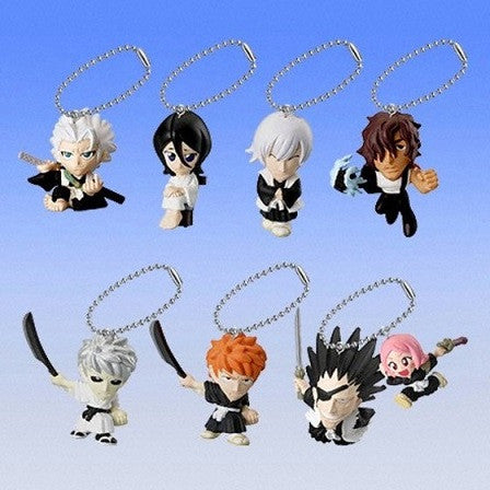 Bandai Bleach Gashapon Swing Part 2 7 Mini Mascot Strap Figure Set - Lavits Figure
- 1