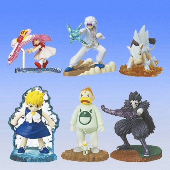 Bandai Konjiki No Gash Bell Zatch Gashapon Real Collection 6 Mini Figure Set - Lavits Figure