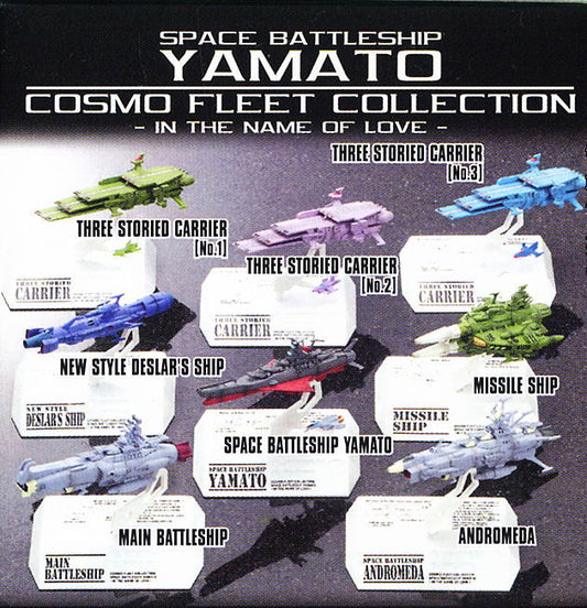 Megahouse Star Blazers Space Battleship Yamato Cosmo Fleet Collection In The Name of Love ver 8 Figure Set