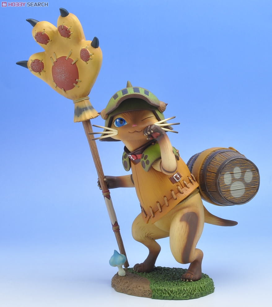 Megahouse Game Character Collection Monster Hunter Portable 2nd G Otomo Airou Airou ver Pvc Figure