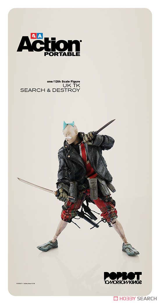 ThreeA 3AA Toys 1/12 Ashley Wood Tomorrow King UK TK Search & Destroy 6