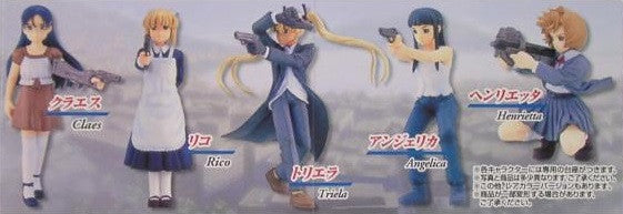 Gunslinger Girl Gashapon 5 Mini Trading Collection Figure Set - Lavits Figure