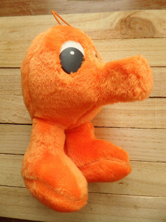 Kenner 1983 Q-Bert 8" Nose Squeaks Plush Doll Figure - Lavits Figure
 - 1