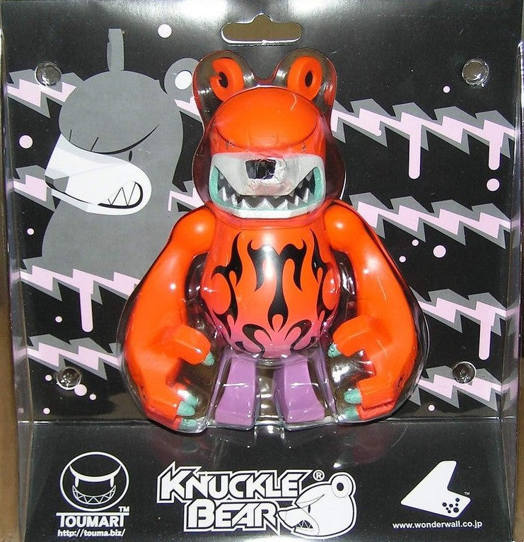 Wonderwall Touma Knuckle Bear FTC Orange Ver 6" Vinyl Figure - Lavits Figure