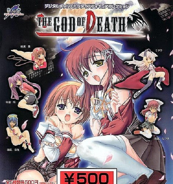 Millennium DGP Digital Gals Gashapon Capsule The God Of Death 5 Mini Figure Set - Lavits Figure