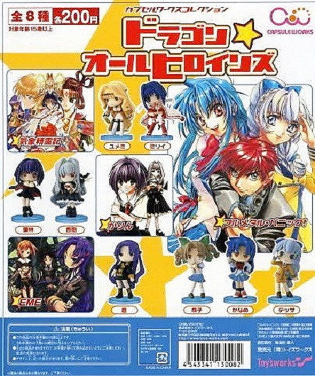 Toy's Works Capsule Dragon All Heroines Gashapon 8 Mini SD Trading Figure Set - Lavits Figure
- 1