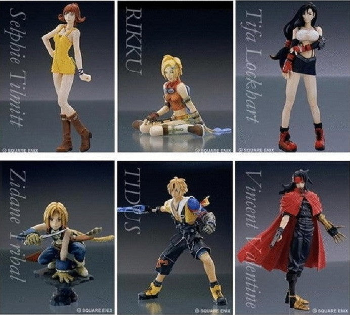 Square Enix Final Fantasy Trading Arts Vol 2 6+1 Secret 7 Collection Figure  Set